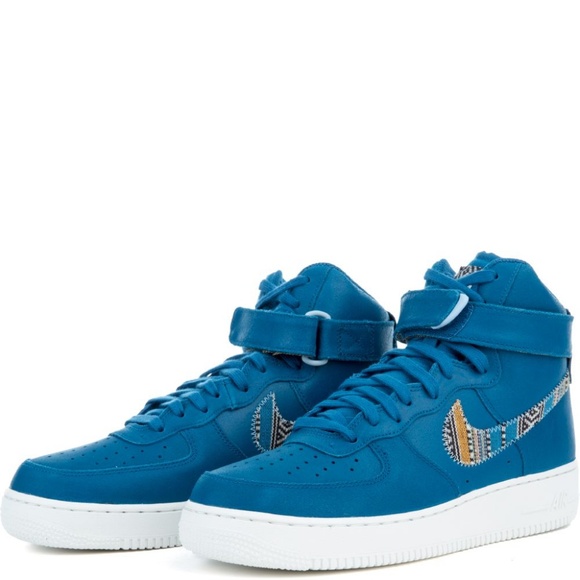 blue af1 high top